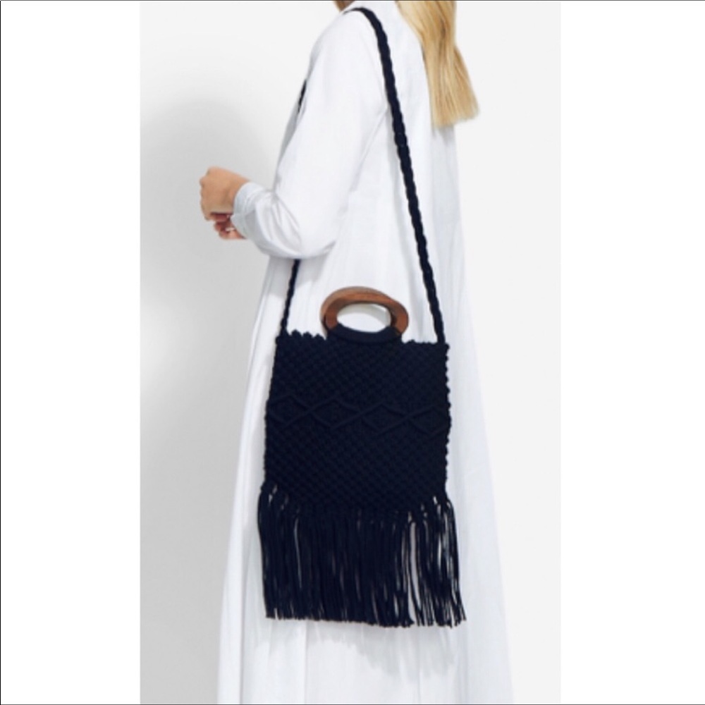 NWT - Danielle Nicole macramé bag - Picture 3 of 3